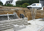 Réalisation des fondations à Nieulle-sur-Seudre